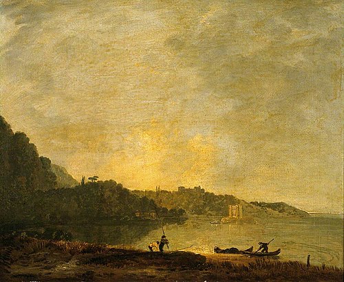 Baths of Ischia, near Naples, , Richard Wilson