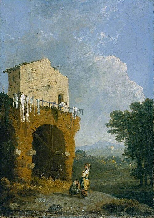 Hadrian's Villa, 1765, Richard Wilson