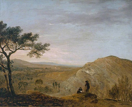 View near the Loggerheads, Denbigh, 1767, Richard Wilson