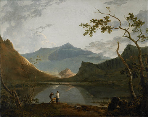 Snowdon from Llyn Nantlle, 1765, Richard Wilson