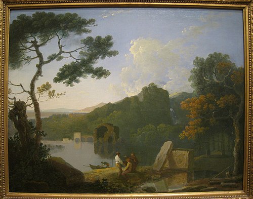Lake Avernus (WAM), 1765, Richard Wilson