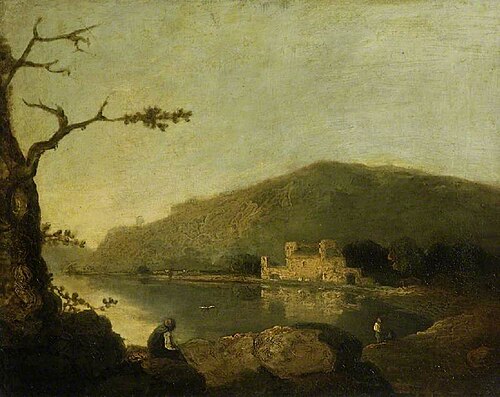 Lake and hills, , Richard Wilson