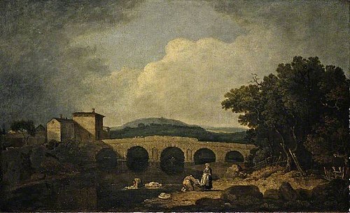 Bridge of Augustus at Rimini, , Richard Wilson