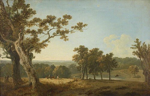 View of Windsor Forest, 1758, Richard Wilson