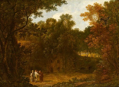 The Hermitage, Villa Madama, near Rome, 1760, Richard Wilson