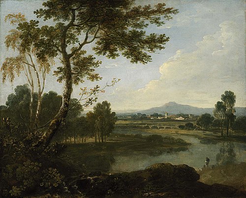 Landscape in Italy, 1748, Richard Wilson