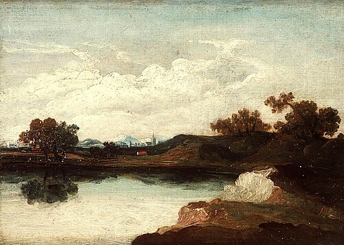 Paysage, 1770, Richard Wilson