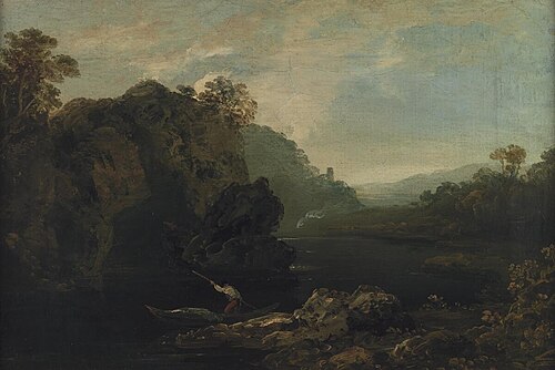 Llanberis Pass & Twr Padarn, 1770, Richard Wilson