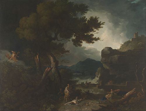 The Destruction of the Children of Niobe, 1760, Richard Wilson