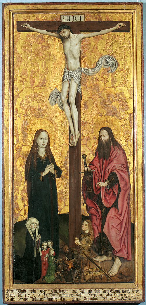 Epitaph des Jodok Hauser, 1478, Hans Siebenbürger