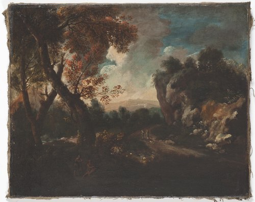 Landscape with a Cliff, , Alessio de Marchis