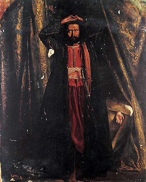Othello's Despair, 1851, Alexander Christie