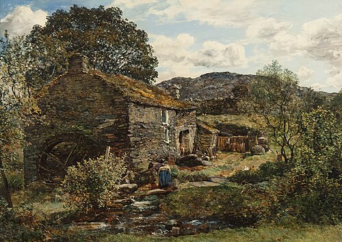 Undershot Mill, North Wales, 1860, Alexander, the younger Fraser