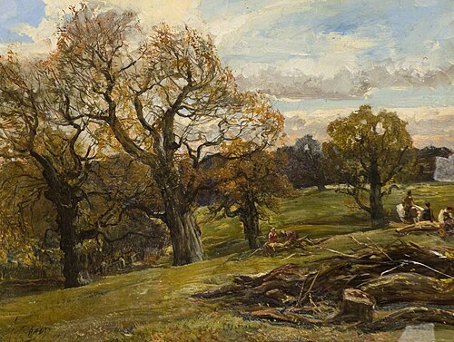 Cadzow Forest, 1860, Alexander, the younger Fraser