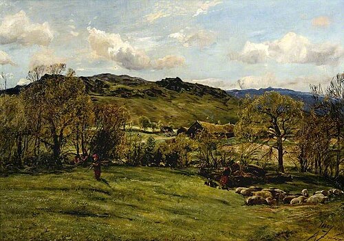 Springtime, Dundarroch, Brig o' Turk, , Alexander, the younger Fraser