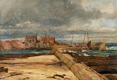 East Coast Harbour Scene, , Alexander, the younger Fraser
