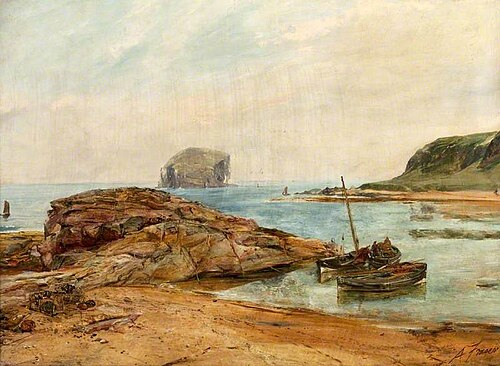 The Bass Rock from Canty Bay, , Alexander, the younger Fraser