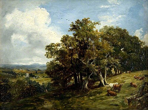 Landscape and Cattle, , Alexander, the younger Fraser