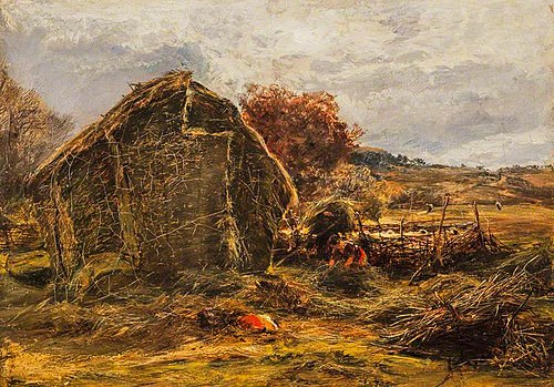 A Sheepfold, Haslemere, 1868, Alexander, the younger Fraser