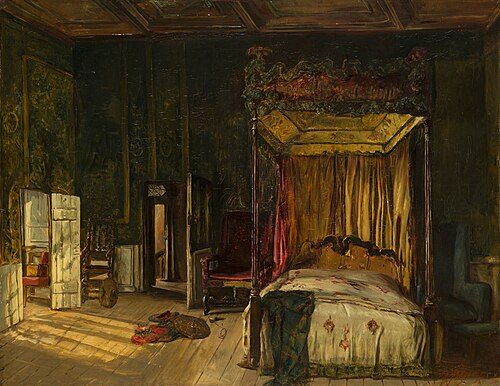 Mary, Queen of Scots Bedroom, Holyroodhouse, , Alexander, the younger Fraser
