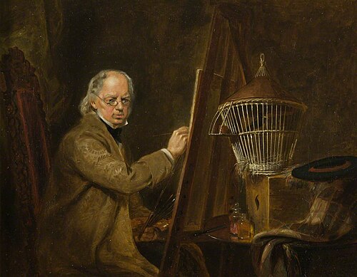 Self Portrait, 1854, Alexander Fraser