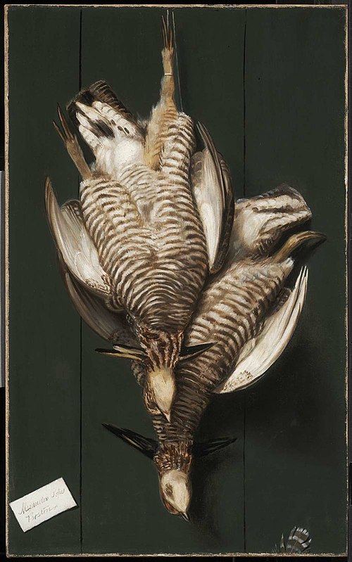 Still Life with Two Game Birds, 1895, Alexander Pope