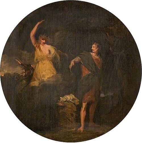 A Sacrificial Scene Attended by Demonic Figures, , Alexander Runciman
