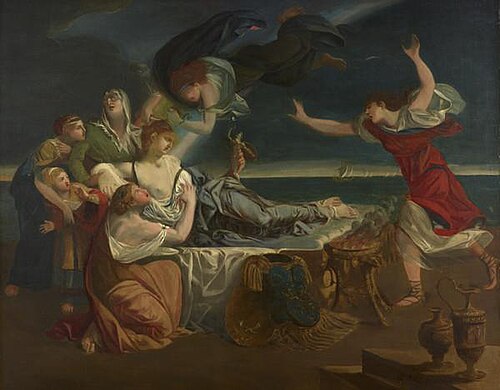 The Death of Dido, 1778, Alexander Runciman