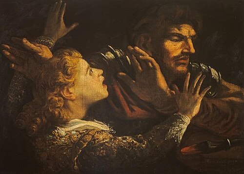 Hubert and Arthur (from Shakespeare's 'King John'), 1780, Alexander Runciman