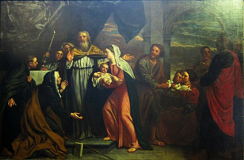 la Présentation au Temple, 1700, Jacob van Oost le Jeune