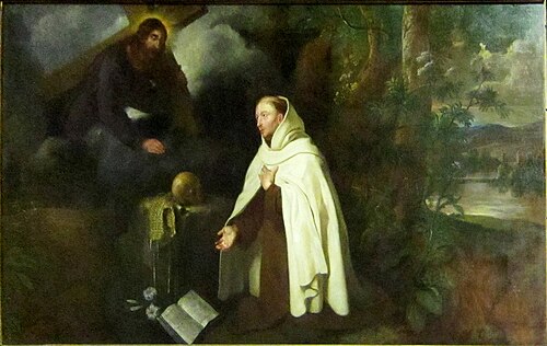 la Vision de saint Jean de la Croix, 1687, Jacob van Oost le Jeune