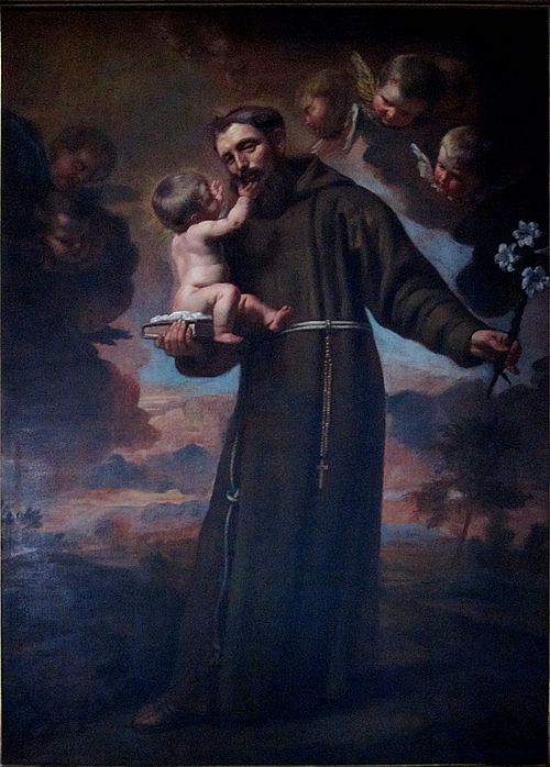 Saint Antoine de Padoue, 1687, Jacob van Oost le Jeune