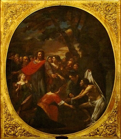 la Résurrection de Lazare, 1650, Jacob van Oost le Jeune