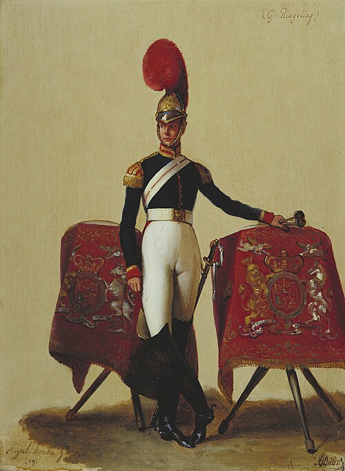 Kettle-Drummer George Augustus Lüdewig Rüngeling (b. 1814), Royal Horse Guards, 1832, Alexandre Jean Dubois Drahonet