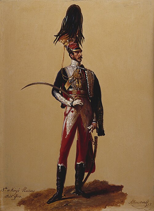 Lieutenant-Colonel Charles Routledge O'Donnell (1796-1870), 15th (The King's) Hussars, 1832, Alexandre Jean Dubois Drahonet