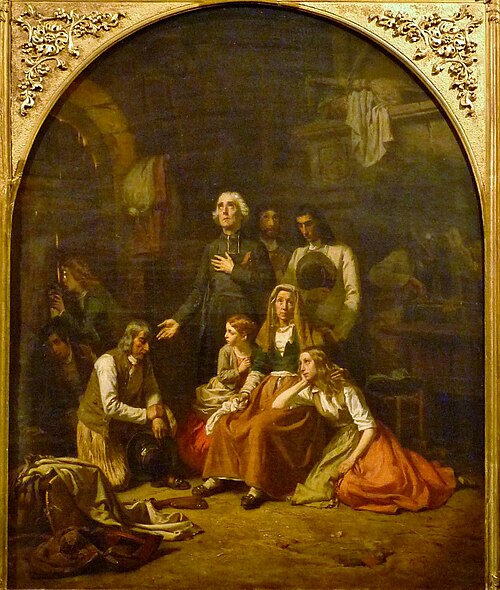 La dernière prière, 1844, Alexandre-Marie Guillemin