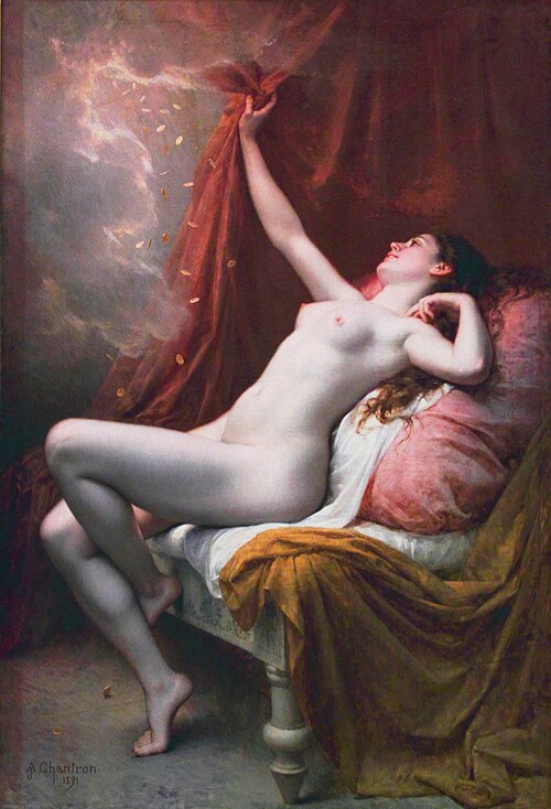 Danaé, 1891, Alexandre-Jacques Chantron