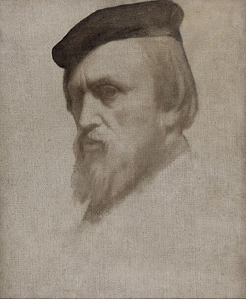 Autoportrait, 1853, Hippolyte Flandrin