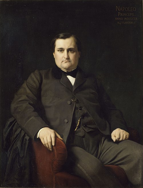 Napoléon-Joseph-Charles-Paul Bonaparte, prince Napoléon, 1860, Hippolyte Flandrin