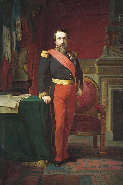 Napoléon III, empereur des Français, 1861, Hippolyte Flandrin