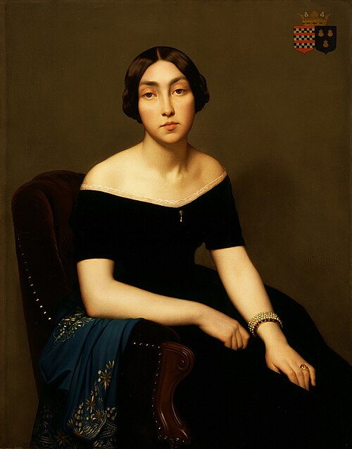 Madame Louis Antoine de Cambourg, 1846, Hippolyte Flandrin