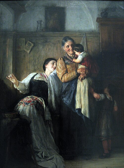 Peek-a-Boo, 1882, Nikólaos Gýzis