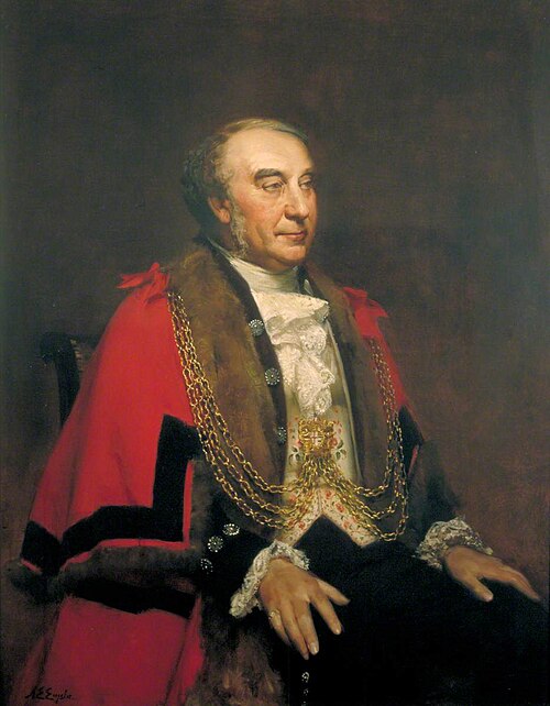 Alderman William Lawrence, Sheriff (1849), 1849, Alfred Edward Emslie