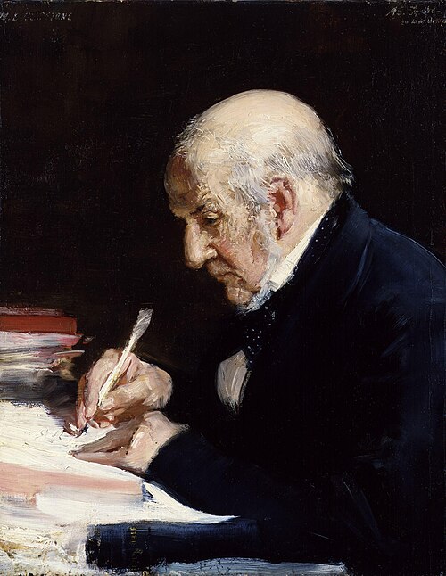 William Ewart Gladstone, 1890, Alfred Edward Emslie
