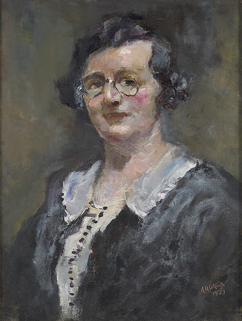 Portrait of Miss I. Robertson, 1933, Alfred Henry O'Keeffe