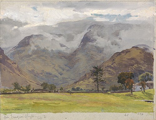 From Dungeon Ghyll, , Alfred Parsons