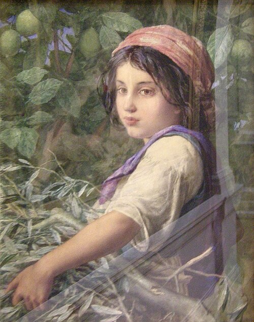 Mowing time, , Alfred Parsons