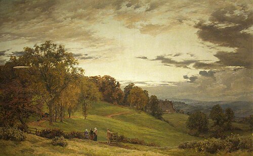 The Manor Park, 1900, Alfred Parsons