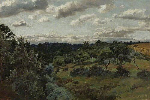 Landscape, 1890, Alfred Parsons