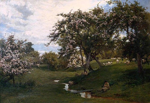 ‘When Nature Painted all Things Gay’, 1887, Alfred Parsons